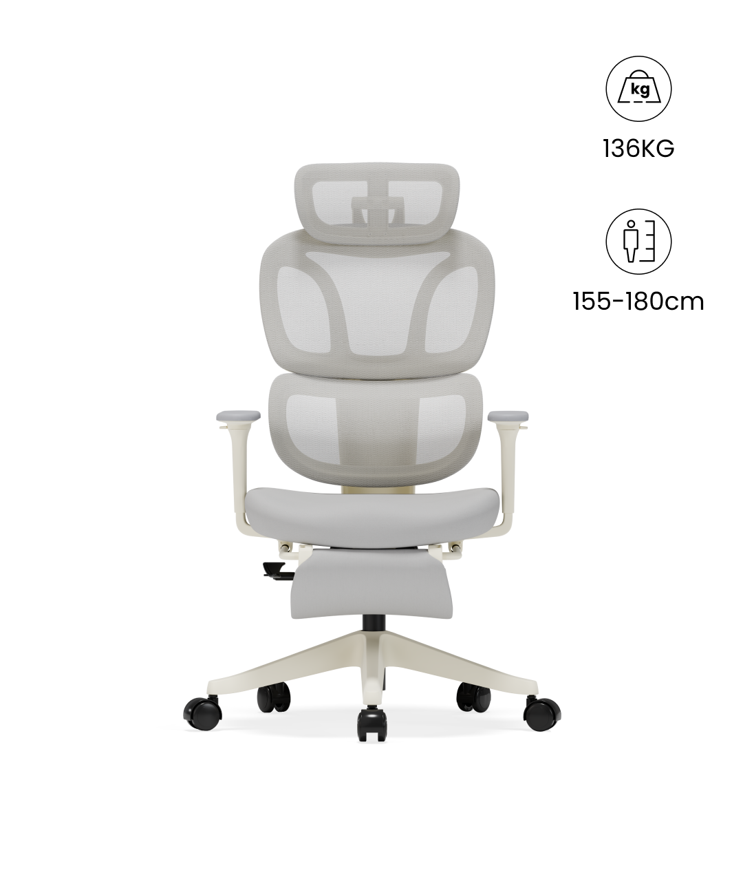 Flexispot Silla Ergonómica Colorida con Cojín Parecido a Una Nube