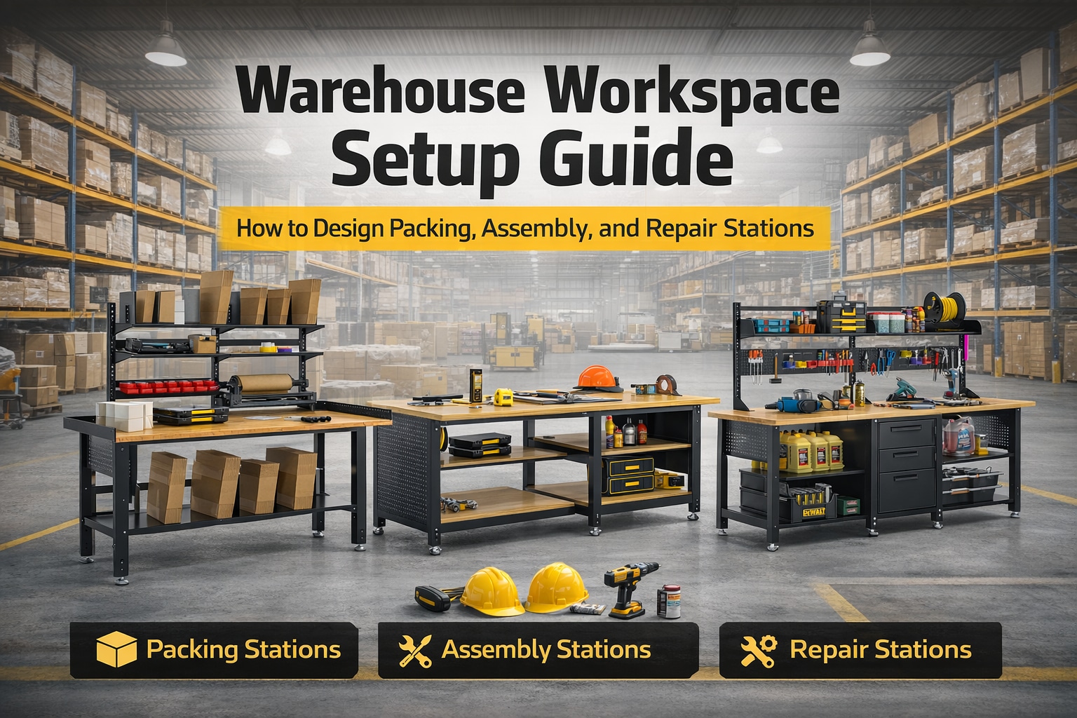 Warehouse Workspace Setup Guide 2026: How to Design Packing, Assembly ...