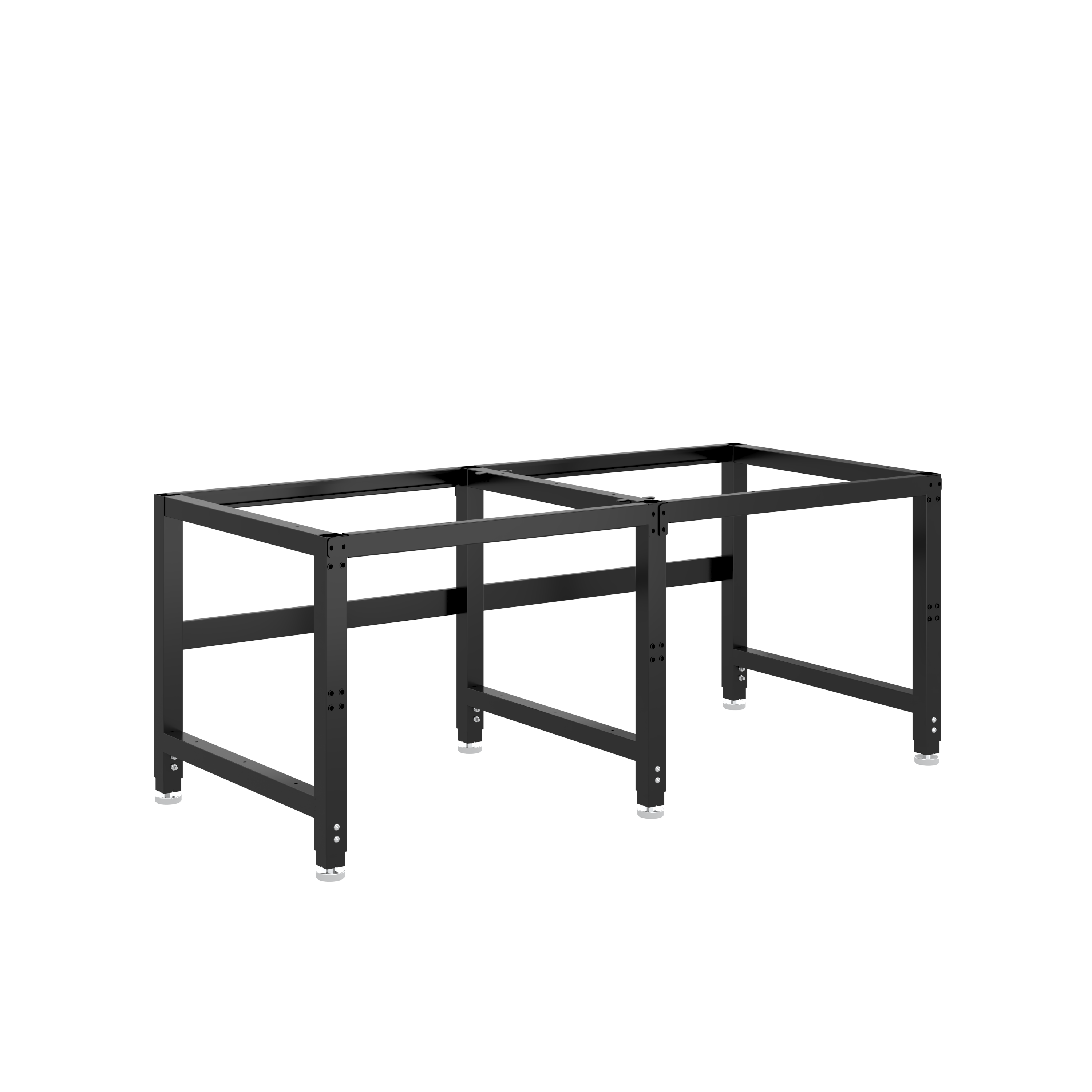 Workbench Steel Frames with Adjustable Legs for 72 x 36'' Surface