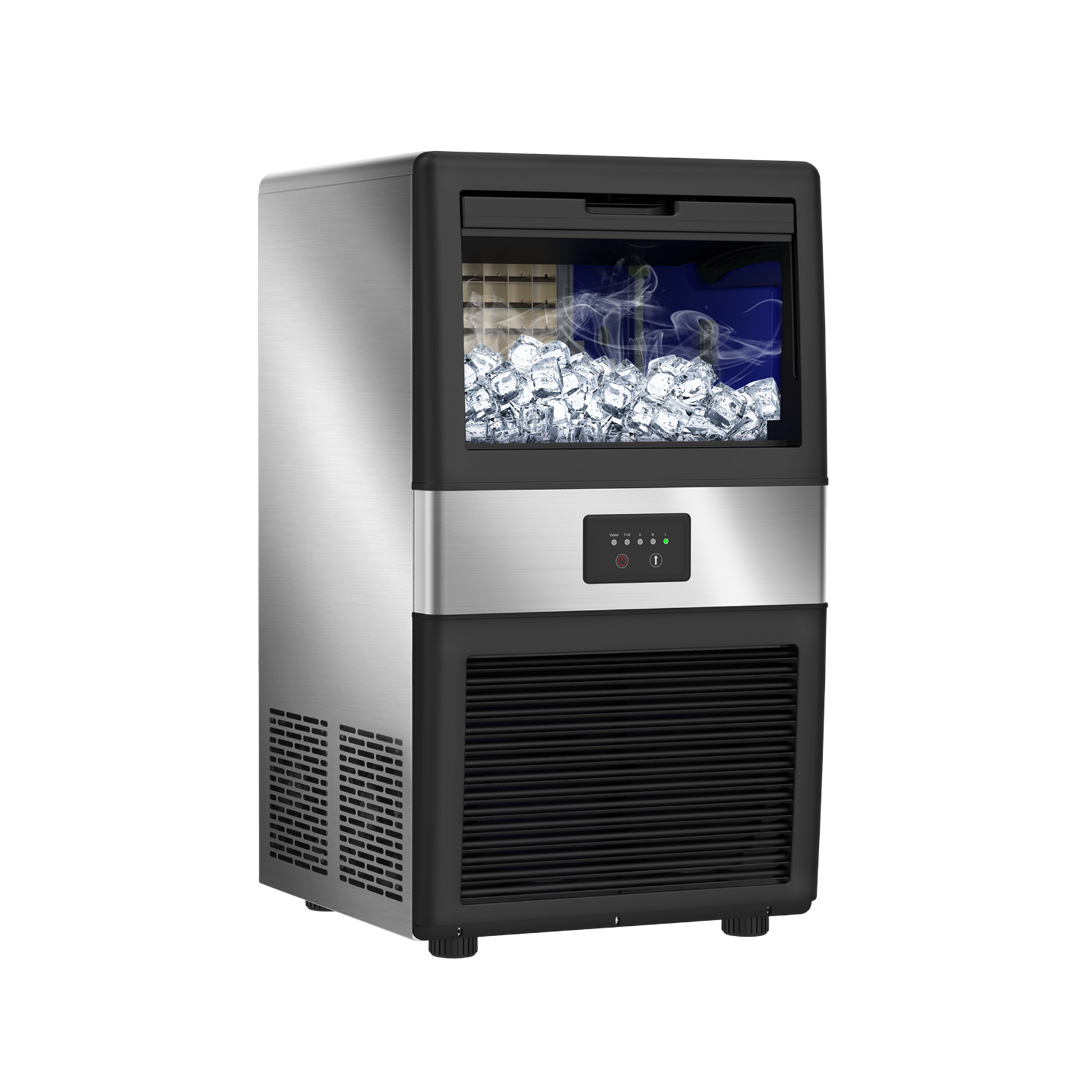Ice Maker Automated R32 36-Tray Commercial Ice Maker | Automatic Freestanding Machine | 4Dock