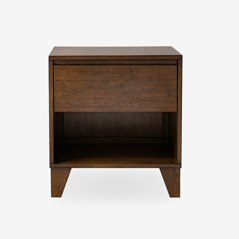 FlexiSpot Solid Wood Nightstand | Simple Design, Fully Assembled