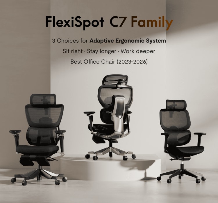 Ergonomic Chair C7 Family：Comfort & Innovation | FlexiSpot