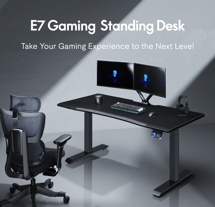 FlexiSpot Premium Gaming Standing Desk | G7 Gaming Desk