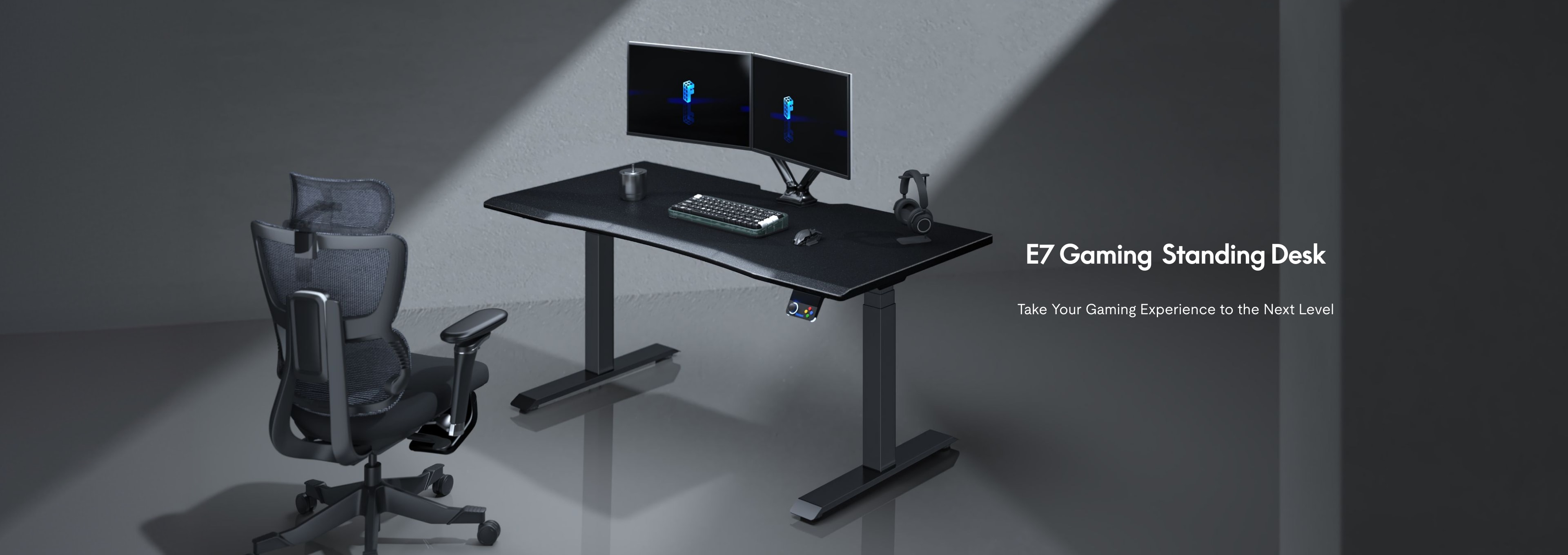 FlexiSpot Premium Gaming Standing Desk | G7 Gaming Desk